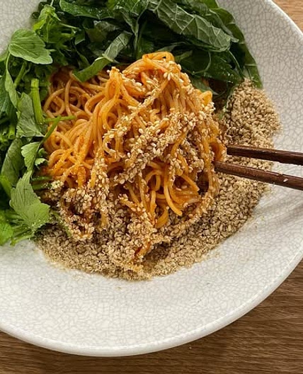 고소한 깨비빔국수👩🏻‍🍳