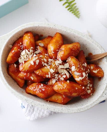 떡강정 만들기 떡꼬치소스 양념 소떡소떡소스 분식집보다 맛있다!