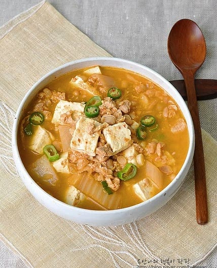 청국장찌개