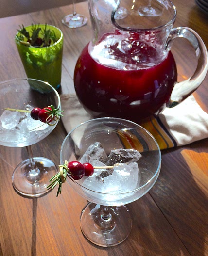 Cranberry daiquiris
