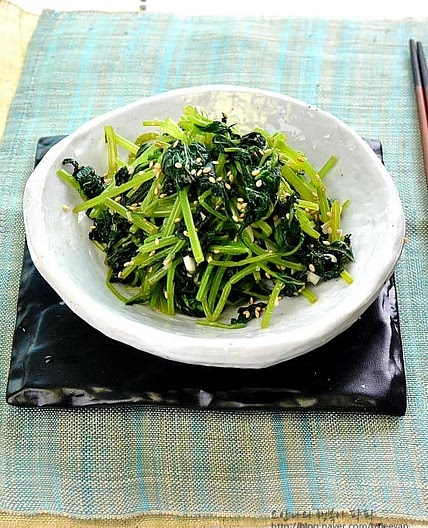 깻잎나물볶음