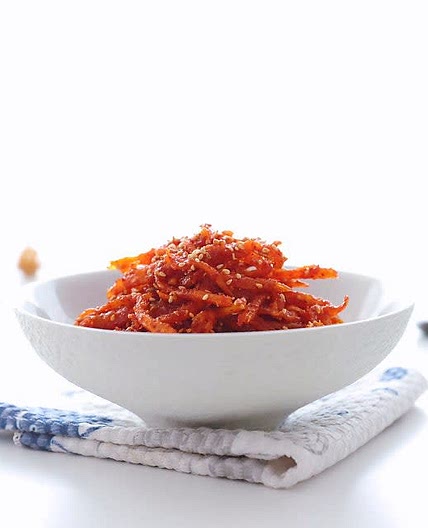 고추장 진미채볶음 레시피 진미채무침 간단한 밑반찬 만들기 홍진미채볶음