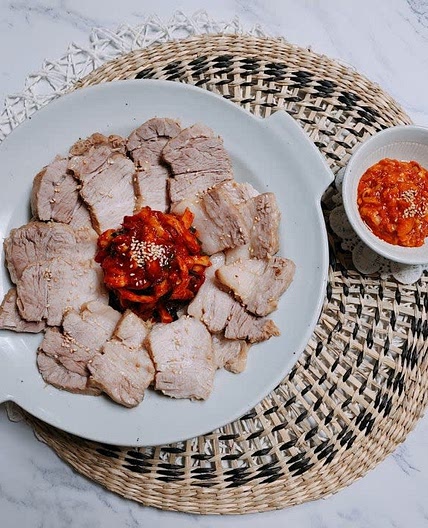 편스토랑 이찬원 요구르트 수육