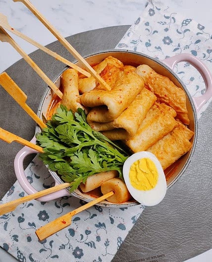 박나래 매운 꼬치 어묵탕