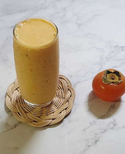 제철에 맛보는 달달한 홍시스무디 만들기