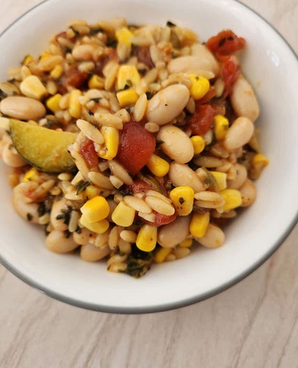 Mediterraean Orzo Bowls
