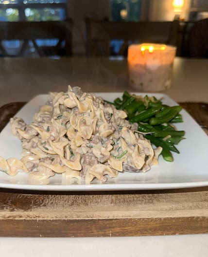 Beef Stroganoff 