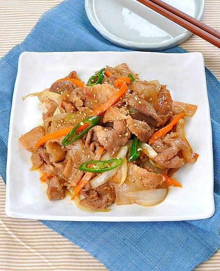 돼지간장불고기