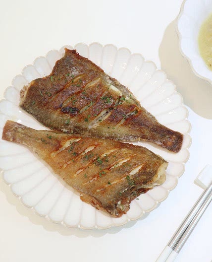 가자미 버터구이 만들기