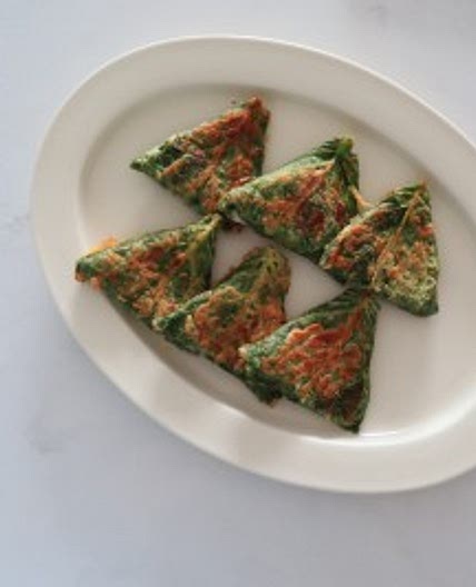 냉동만두 깻잎전 만들기