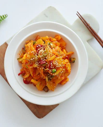 꼬들 단무지무침 오독오독 넘 맛있는 간단자취반찬