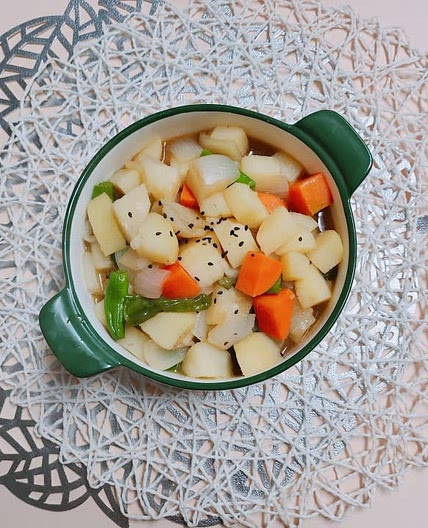 꽈리고추 감자 조림