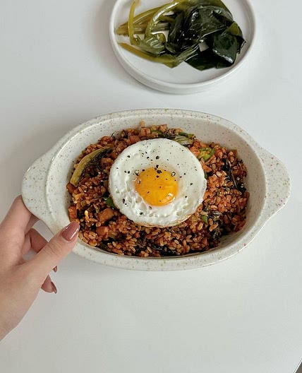 🍳갓김치볶음밥