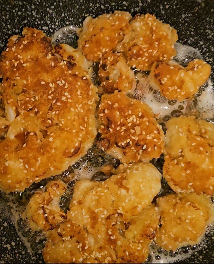 Blumenkohlschnitzelchen