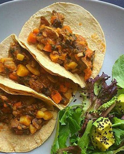 El picadillo más saludable es con champiñones