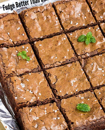 Fudge Better Than Boxed Brownies