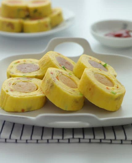 소시지계란말이 만드는법 맛있는 소세지요리 계란요리