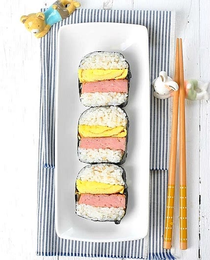 스팸김밥, 하와이안김밥