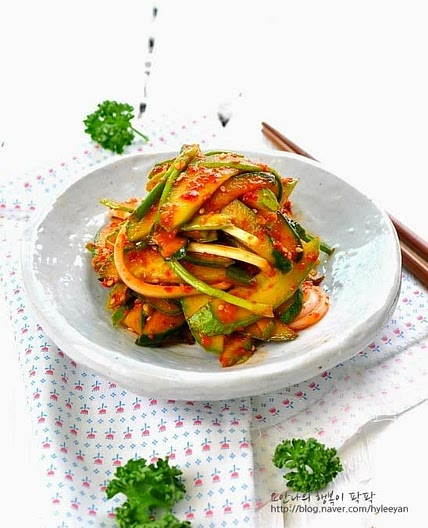 오이무침