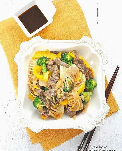 죽순소고기볶음