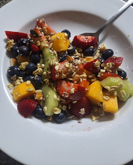 Decomposed Fruit Smoothy Breakfast