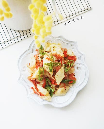 크래미 맛살볶음 레시피