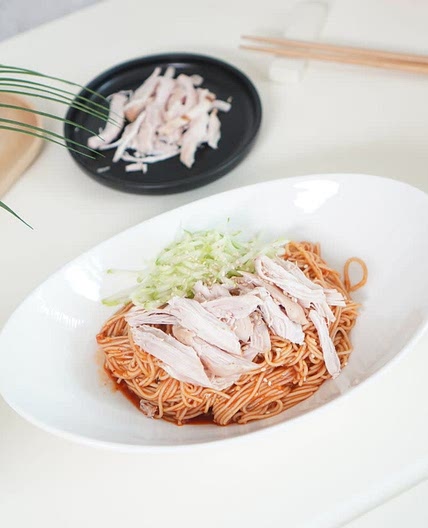 닭가슴살요리 여름별미 간단 비빔국수 레시피