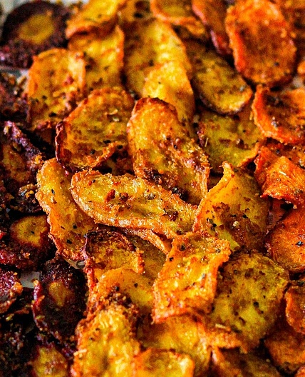 Air Fryer Carrot Chips