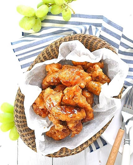 허니버터치킨