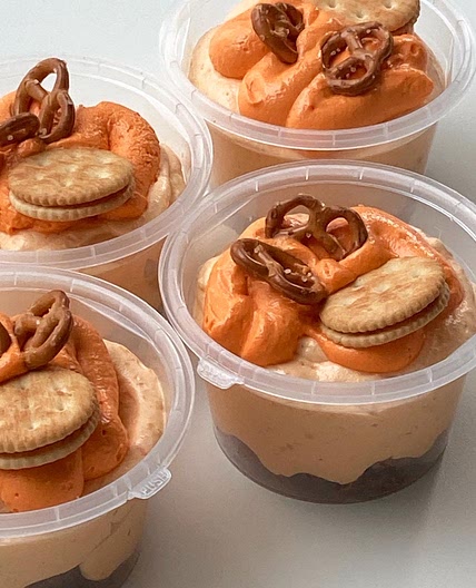 황치즈 크림 푸딩
