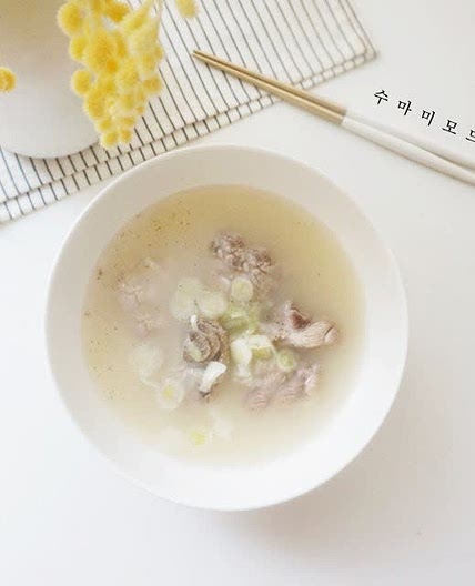 돼지 갈비탕 레시피