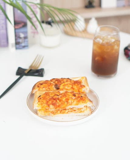 에어프라이어 식빵피자 만들기 토마토소스요리 피자빵 만들기