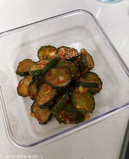 오이무침도 꼬들꼬들 오이지처럼 만들기