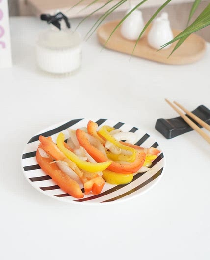 파프리카 구이 양파 야채볶음 만드는법