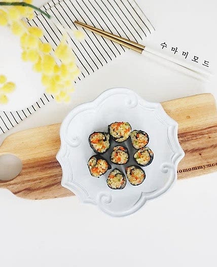 야채꼬마김밥 레시피