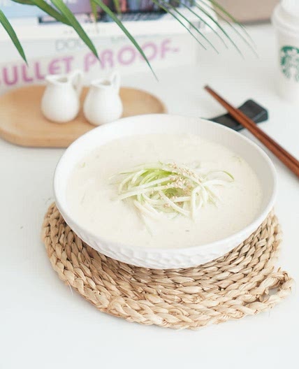 백종원 콩국수 만들기 오이국수 우유 두부로콩국수 만드는법