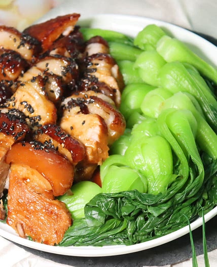 흑백요리사 동파육 만들기 손님 초대요리 청경채 요리