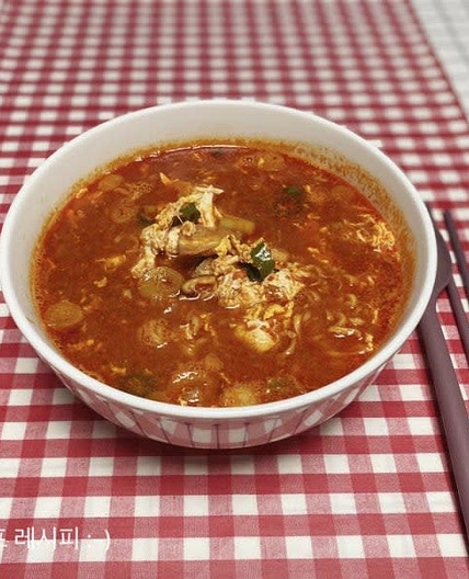 백종원 된장라면 스타일로 라면 맛있게 끓이는 법