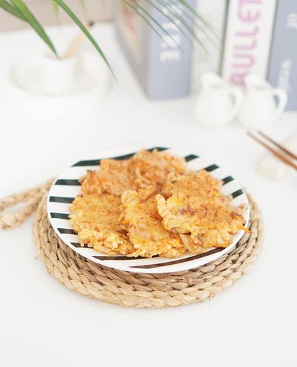 계란 김치밥전 간단한 찬밥요리 묵은지 씻은김치요리 ~