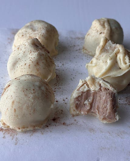 Chocolate cinnamon truffles 