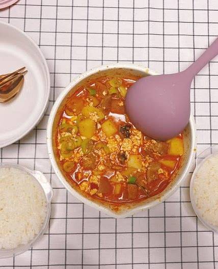 수미네반찬에서 만들었던 집밥 총각김치찌개