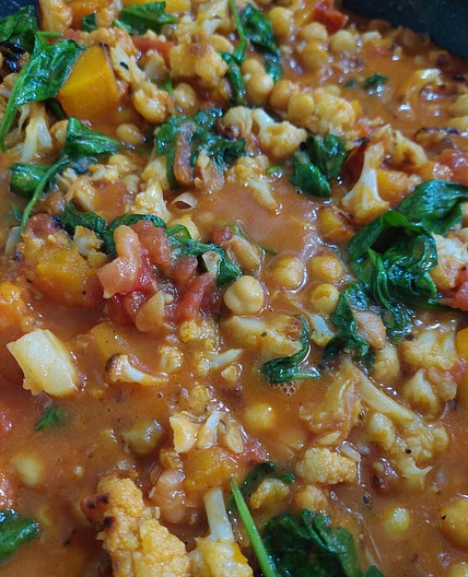 Coconut Cauliflower Curry
