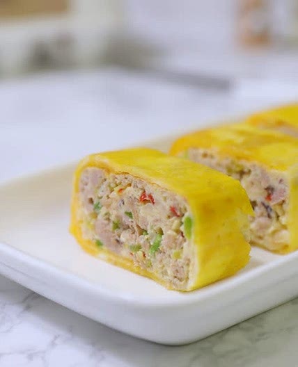 참치 계란말이 만드는법 고소한 달걀말이