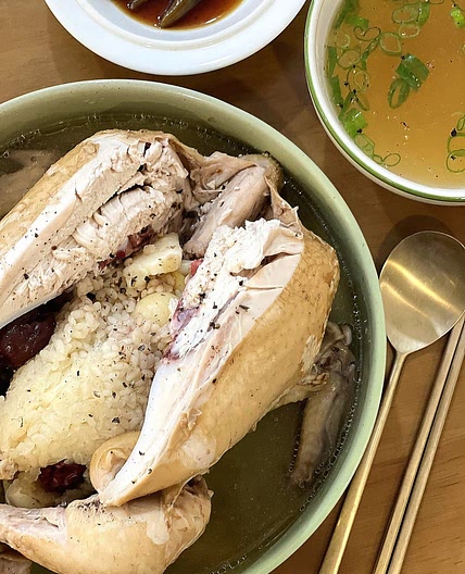 냄비 닭백숙 끓이는법 간단 닭백숙 재료 시간 백숙 레시피
