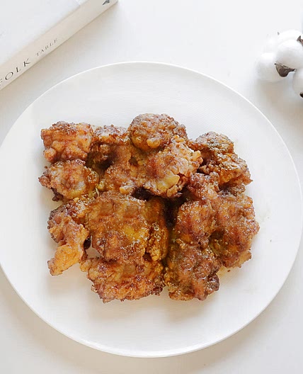 간장 마늘 치킨 닭강정