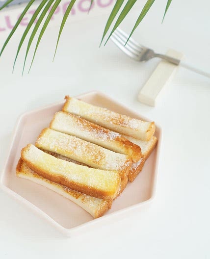 식빵 러스크 만들기 버터로 식빵 굽기 간단한 간식