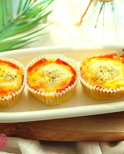베이컨 계란빵 만들기 에어프라이어 계란빵 치즈 베이컨 계란 요리