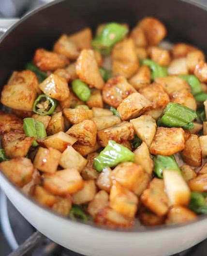 꽈리고추 어묵솥밥🍲