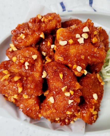 치킨너겟 양념치킨 만들기 양념치킨 소스 레시피