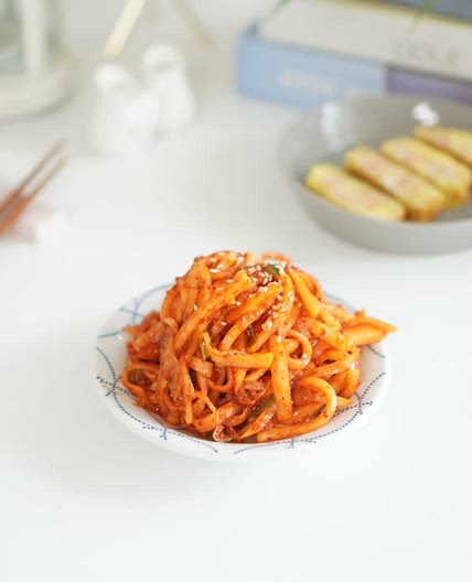무채썰기 류수영 무생채 무침 여름김치 레시피 만드는법 ~